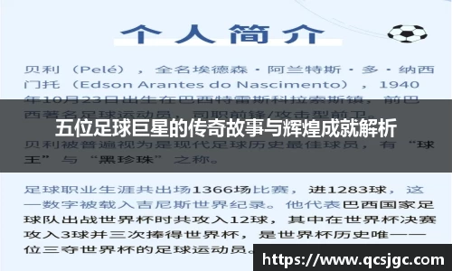 五位足球巨星的传奇故事与辉煌成就解析